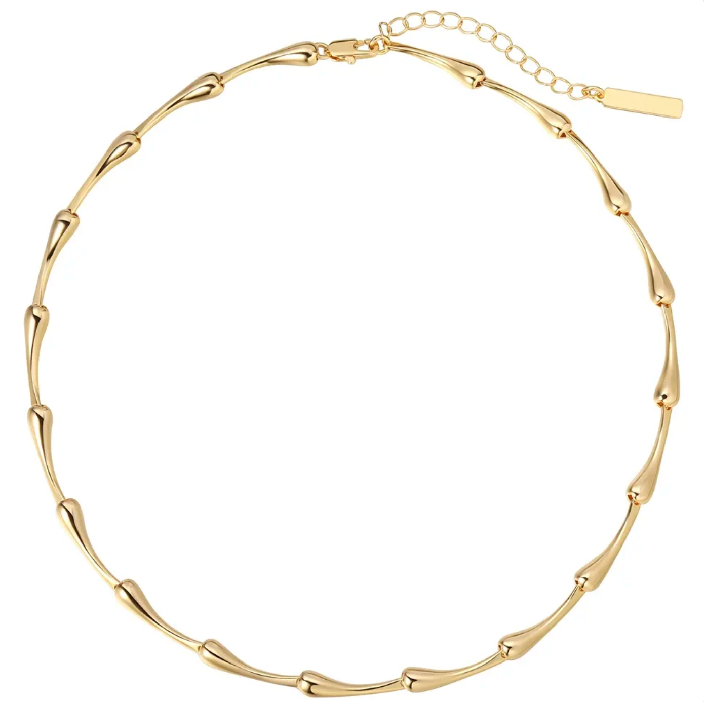 Just a Drop Necklace Gold