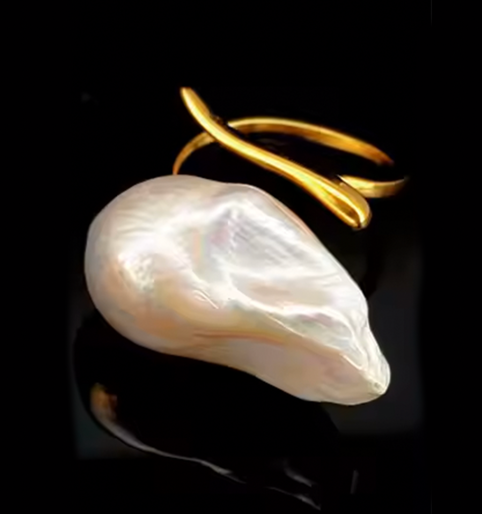 Halo Pearl Ring