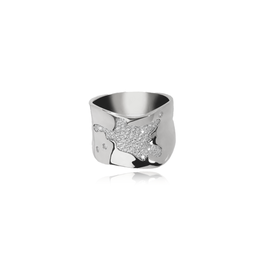 Wave Ring Silver
