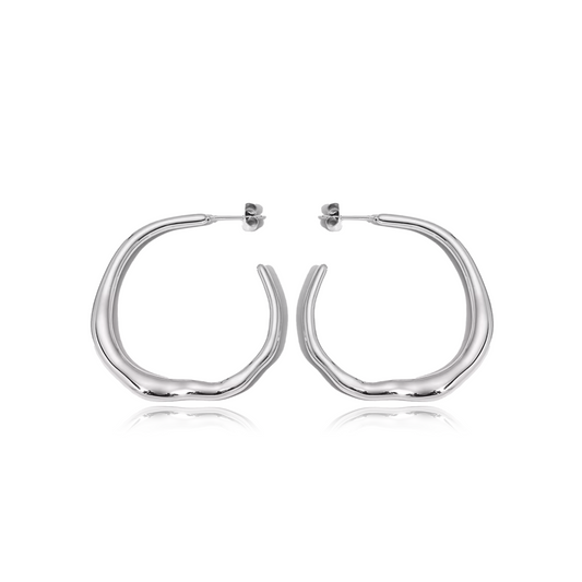 Main Character Hoops Silver