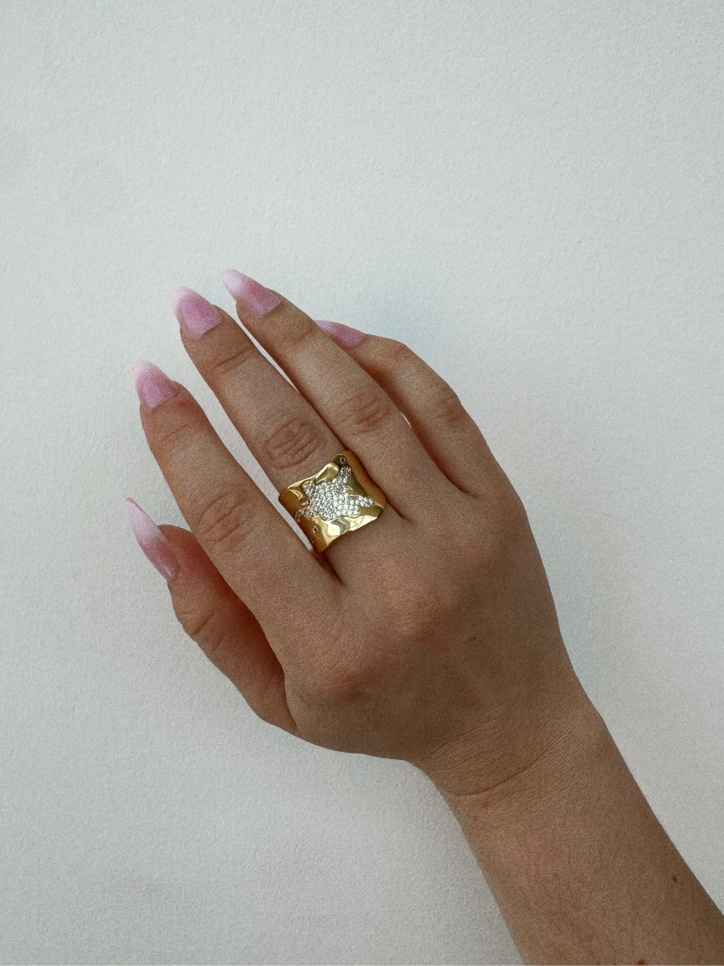Wave Ring Gold