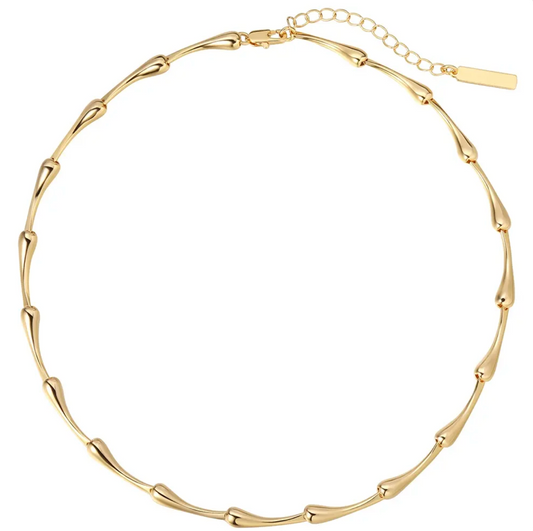 Just a Drop Necklace Gold